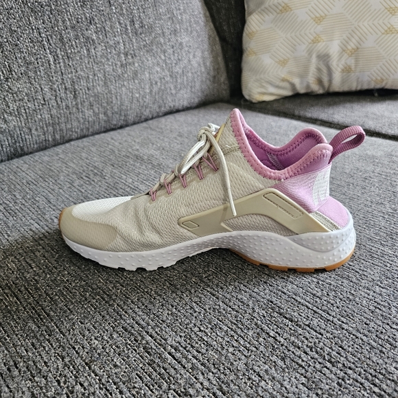 Nike Womens Air Huarache Run Ultra 819151-009 Ivory Running Shoes - Picture 10 of 13